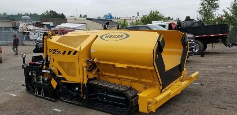 Weiler asphalt dumper